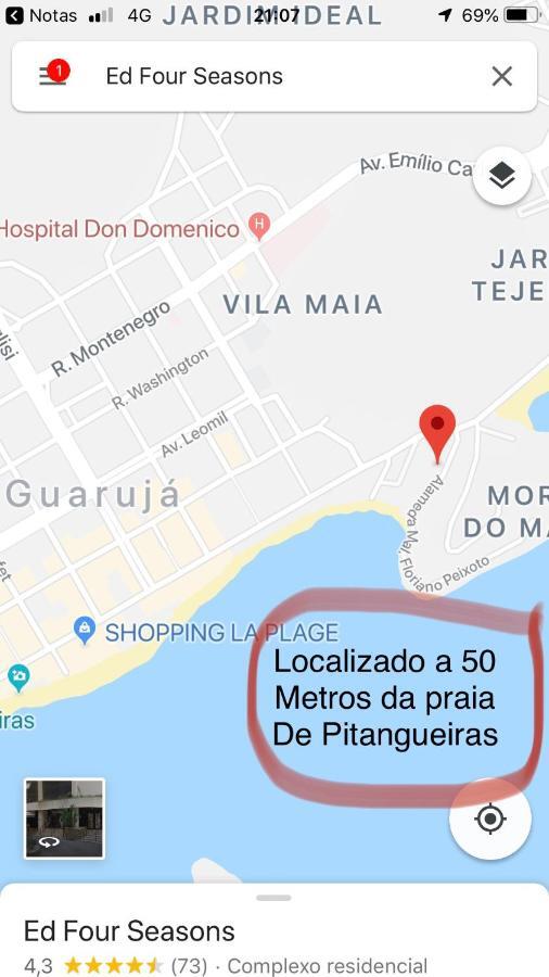 Aparthotel Guaruja Flat Extérieur photo